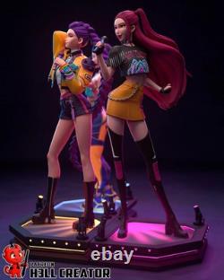 Hand Painted Kpop Idol Resin Statue Rumi Fan Art Collectible