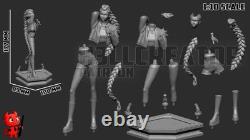 Hand Painted Kpop Idol Resin Statue Rumi Fan Art Collectible