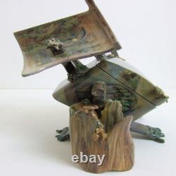 Hand Painted One of a Kind Russian Lacquer Box Ural Fairytales By N. Zotov