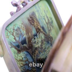 Hand Painted One of a Kind Russian Lacquer Box Ural Fairytales By N. Zotov