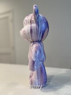Handmade Fluid Art Bear Figurine, Home Decor or Gift, 13 in