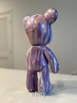 Handmade Fluid Art Bear Figurine, Home Decor or Gift, 13 in