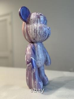 Handmade Fluid Art Bear Figurine, Home Decor or Gift, 13 in