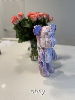 Handmade Fluid Art Bear Figurine, Home Decor or Gift, 13 in