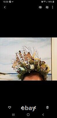 Handmade Mermaid/Siren Headpiece and Hair One Of A Kind