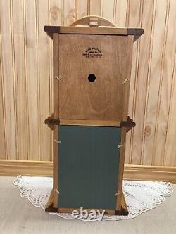 Handmade wooden clock one of kind designed and built by me