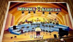 Hanna-Barbera 50th Anniversary Original Cel One of a Kind Yabba Dabba Doo Time