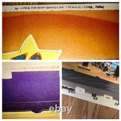 Hanna-Barbera 50th Anniversary Original Cel One of a Kind Yabba Dabba Doo Time Hanna-Barbera 50th Anniversary Original Cel One of a Kind Yabba Dabba Doo Time