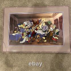 Hanna & Barbera Signed Cel. One Of Kind Set Of Four All The Same 288/400