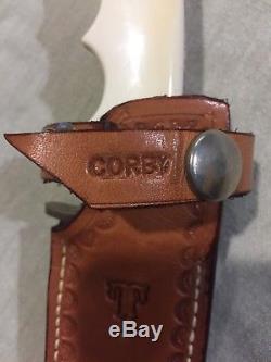 Harold Corby One-of-a-kind Custom Authentic Knife Rare