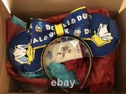 Harvey Seatbelt Donald Duck Minnie Ears Hand Made One Of A Kind