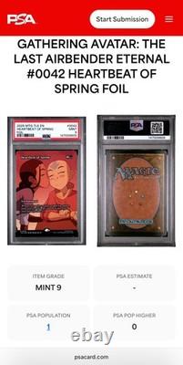 Heartbeat of Spring (Borderless) Avatar The Last Airbender (ONLY ONE GRADED)