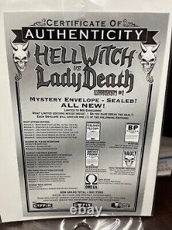HellWitch Gallery 1 Profane Edition BP with BP Edition COA NM/MT One of a Kind