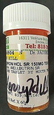 Henry Hill Signed One-of-a-kind Personally Owned/used 2011 Prescription Bottle