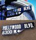 Historic Hollywood Blvd (and Vine) Street Sign / Photo Proof / One-of-a-kind