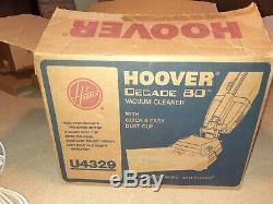 Hoover Decade 80 NEW! NIB! NEVER USED! FACTORY ERROR! ONE OF A KIND! Convertible