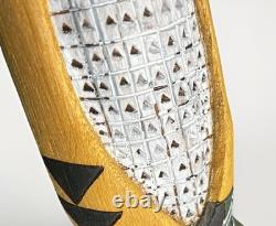 Hopi Kachina Doll Signed J. O. Wester 10 Hand Carved Wood One Of A Kind