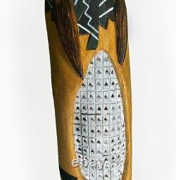 Hopi Kachina Doll Signed J. O. Wester 10 Hand Carved Wood One Of A Kind