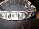 Hot Huge One-of-a-kind Rhinestone Bracelet Totally Different Fits Small Med