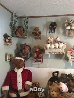 Huge one of a kind wonderful teddy bear collection