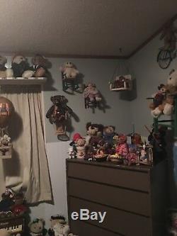 Huge one of a kind wonderful teddy bear collection