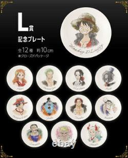 Ichiban Kuji One Piece vol. 100 Anniversary Mug and plate 12 kinds set