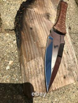 Impact Cutlery Rare Custom Built One Of A Kind Boot Knife Mirror Polished