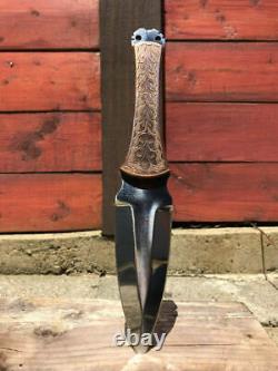 Impact Cutlery Rare Custom Built One Of A Kind Boot Knife Mirror Polished