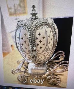 Imperial One Of A Kind 1989 Handmade Musical Faberge Egg Style, Excellent