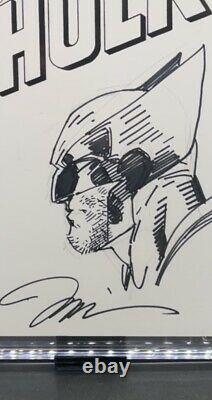 Incredible Hulk #181 Facs Jim Lee Original Art CGC 9.8 Wolverine One Of A Kind
