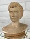 Ingrid Bergman Clay Sculpture By Sherman Sherry Peticolas 1952 Signed