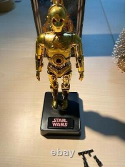Irreplaceable one-of-a-kind diecast C3PO missile firing figure Japan Star Wars