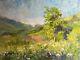 Jay Jung Original Painting Impressionism Collectible Landscape Summer Hill