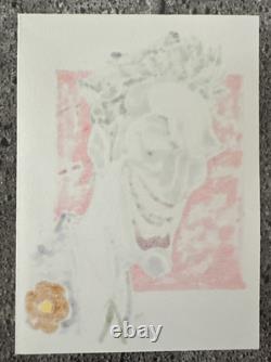 JOKER RYAN G BROWNE ARTIST SKETCH ONE-OF-A-KIND (7x5) COA INCLUDED RARE