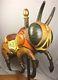 Jon Olson Hand Carved One Of A Kind Full Size Carousel Bee (horse) Kennywood