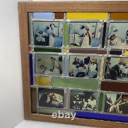 Jack Lemmon Owned Comedic Out-Takes From TRIBUTE Stained Glass ONE-OF-A-KIND
