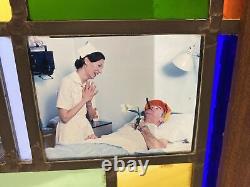 Jack Lemmon Owned Comedic Out-Takes From TRIBUTE Stained Glass ONE-OF-A-KIND
