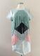 Jcrew Collection Tassel Fringe Drape Front Shift Dress Sz 6 One Of A Kind! Rare