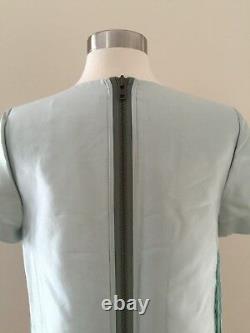 Jcrew Collection Tassel Fringe Drape Front Shift Dress Sz 6 One Of A Kind! Rare