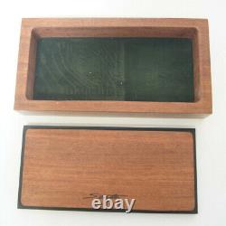 Jeff Seaton Wooden Dresser Trinket Box Exotic Woods Signed One of a Kind 11.5