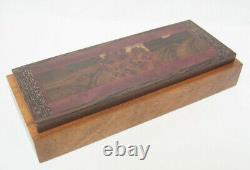 Jeff Seaton Wooden Dresser Trinket Box Exotic Woods Signed One of a Kind 13.0