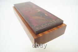 Jeff Seaton Wooden Dresser Trinket Box Exotic Woods Signed One of a Kind 13.0