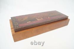 Jeff Seaton Wooden Dresser Trinket Box Exotic Woods Signed One of a Kind 13.0