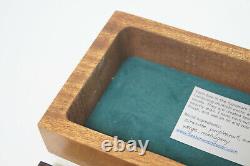 Jeff Seaton Wooden Dresser Trinket Box Exotic Woods Signed One of a Kind 13.0
