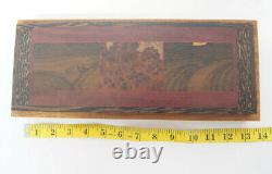Jeff Seaton Wooden Dresser Trinket Box Exotic Woods Signed One of a Kind 13.0