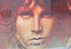 Jim Morrison The Doors Wall Art RARE One Of A Kind 32x49 Epoxy Resin Collectible