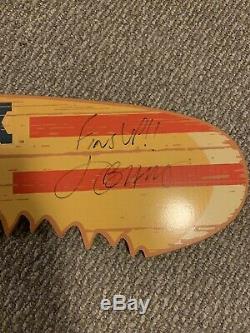 Jimmy Buffett Signed Landshark Lager 6 Ft Surfboard-Truly One Of A Kind