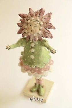 Joanna Bolton Papier Mache One of A Kind Collectable Flower Girl Figure