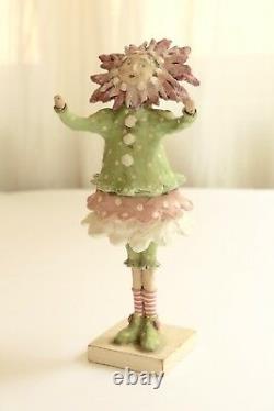 Joanna Bolton Papier Mache One of A Kind Collectable Flower Girl Figure