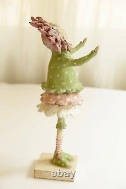 Joanna Bolton Papier Mache One of A Kind Collectable Flower Girl Figure